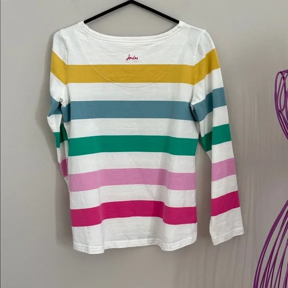 Joules Multicolor Striped Long Sleeve Top - Picture 10 of 10